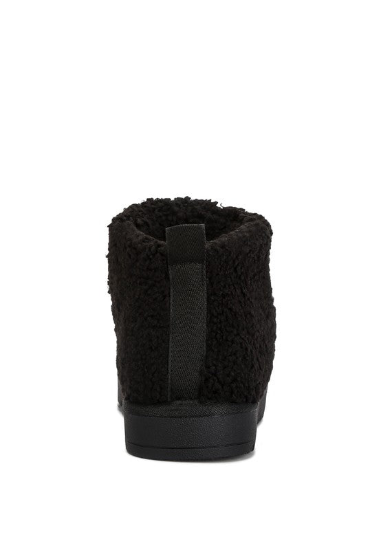 ANATOLE Fleece Exterior Fluffy Boots