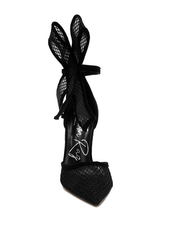 REGENTA Big Bow Detail Stiletto Sandals