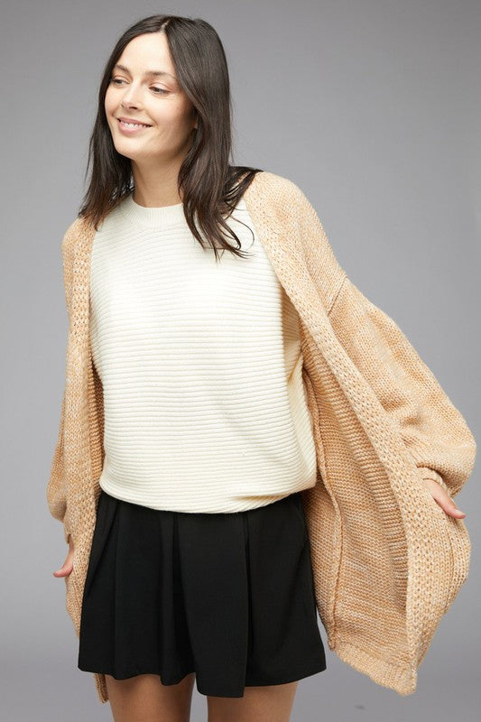 Davi & Dani - Knit "Rock & Love" Cardigan