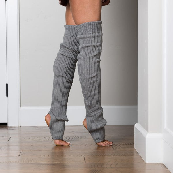 Long Stirrup Leg Warmers