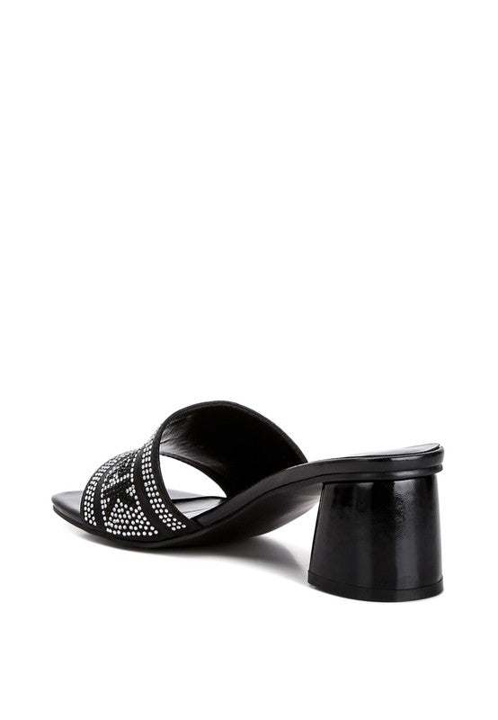 Diamante Embellished New York Sandals