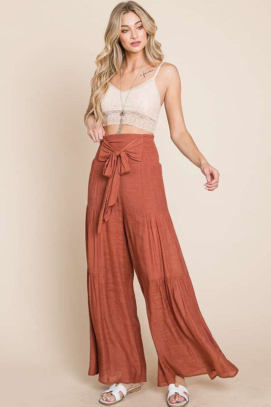 Jade By Jane Plus Size - Tie Front Pants