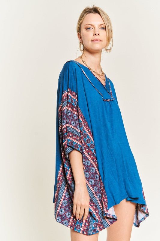 Jade By Jane Bohemian Poncho Tunic